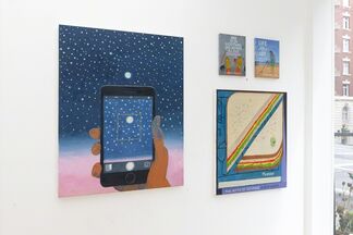 Reading Between The Lines - curated by Anna Valdez, installation view