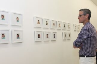 Polaroids by Andy Warhol, installation view