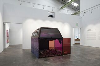 True Blue Mirror: Ellen Berkenblit and Sarah Braman, installation view