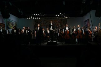 Orchestra In Art: The Three Egyptian Tenors, installation view
