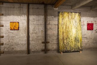 Yura Adams, LightSwitch, with Howard Kalish & Yi Zhang (Sculpture) -  Rodney Dickson, Holly Hughes & Clay Sorrough (Paintings)., installation view