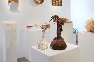The Nature of Things: Contemporary Japanese Woven Sculpture, installation view