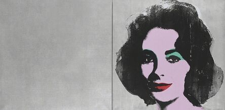 Andy Warhol, ‘Silver Liz (diptych)’, 1963-1965