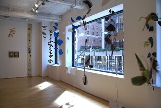 Heads and Tails: Hommage to Merce, solo exhibition by Jackie Matisse, installation view