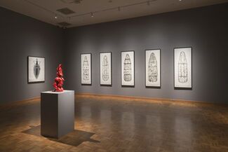 Making Everything Out of Anything: Prints, Drawings, and Sculptures by Willie Cole, installation view