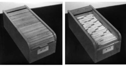 Ulises Carrion, ‘In Alphabetical Order’, 1978