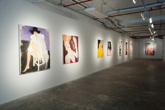 Girlfriends of the Rolling Stones, installation view