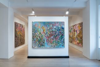 Larry Poons: Momentum, installation view