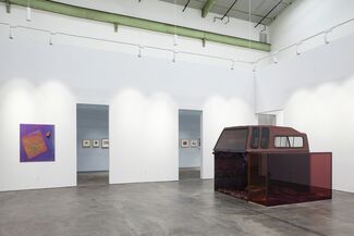 True Blue Mirror: Ellen Berkenblit and Sarah Braman, installation view