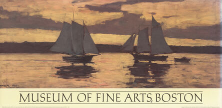 Winslow Homer, ‘Prout's Neck, Mackerel Fleet at Sunset’, 1986