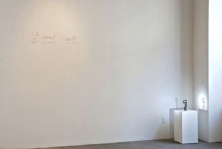 Fred Eerdekens: One Looking At It, One Looking Through, installation view
