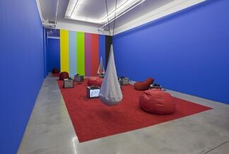 Alex Bag and Patterson Beckwith - "Cash from Chaos / Unicorns & Rainbows", installation view