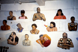 John Ahearn and Rigoberto Torres: Works from the 42nd Street Project, 1993, installation view