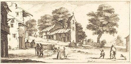 after Jacques Callot, ‘A Church’, in or after 1635