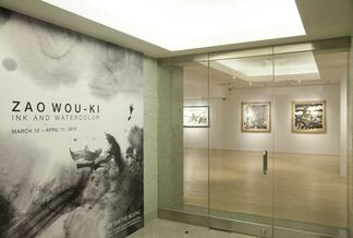 Zao Wou-Ki: Ink and Watercolor, installation view