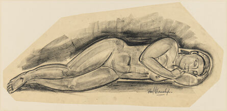 Paul Manship, ‘Sleeping Female Nude’, n.d.