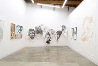 Tight Ass: Labor Intensive Drawing and Realism, curated by Brett Reichman, installation view