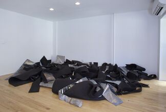 Robert Morris. Untitled (Lead and Felt), 1969, installation view