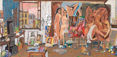 Damian Elwes, ‘Picasso’s Studio at the Bateau Lavoir ’, ca. 2018