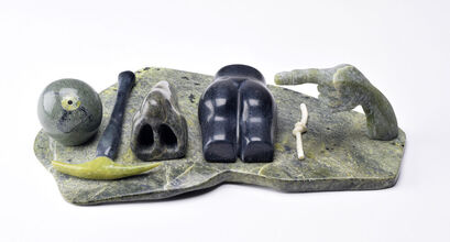 Jamasee Pitseolak, ‘How to Read’, 2020