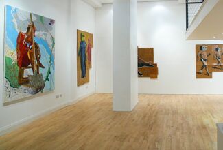 Two-Person Exhibition - Mohamed Said Chair & Jean-David Nkot 'Disarticulations', installation view