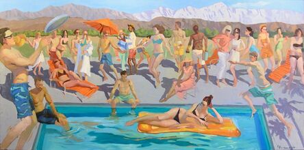 Michael Steirnagle, ‘Pool Party II’, 2022