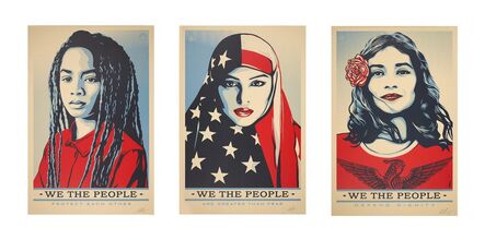 Shepard Fairey, ‘We the People’, 2017