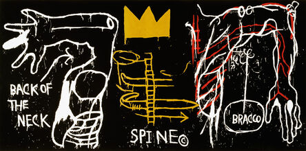 Jean-Michel Basquiat, ‘Back of Neck’, 1983