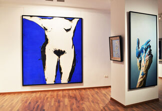 The color of infinity - blue dimensions in contemporary art, installation view