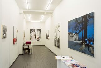 Opening "All The Artificial Barriers" by Gerard Ellis at Lyle O. Reitzel Gallery NY, installation view