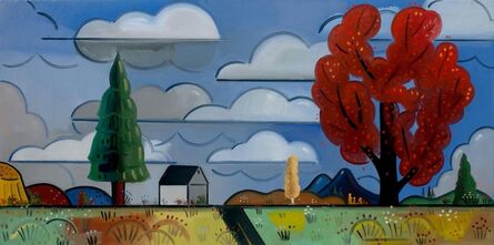 Richard Thompson, ‘Red Tree’, 2014