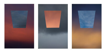 Brenda Biondo, ‘Perceptual Sky no. 2, 3, 1 (triptych)’, 2023