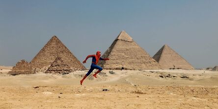 David Kassman, ‘"The Spiderman Project" Giza Pyramid’, 2010