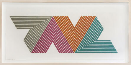 Frank Stella, ‘Empress of India II, from V Series’, 1968