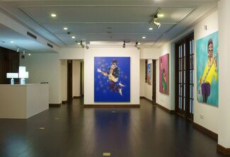 As Free as the Wind - Exhibitions of Luo Dan Oil Paintings, installation view