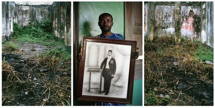 Leonce Raphael Agbodjelou, ‘Untitled Triptych (Code Noir)’, 2014