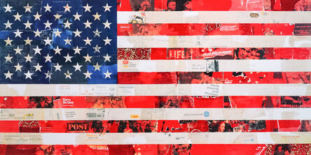 Cey Adams, ‘American Flag (Red, White, Blue) Print’, 2021