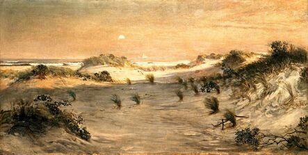Henry Ossawa Tanner, ‘Sand Dunes at Sunset, Atlantic City’, ca. 1885
