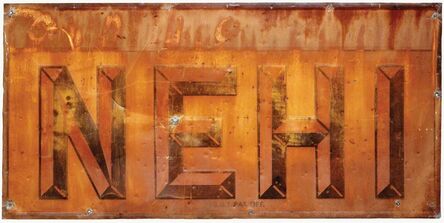 Walker Evans, ‘NEHI, Sign from Advance’, 1971