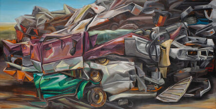 Mark Vazquez-Mackay, ‘Horizontal Car Crush’, ca. 2021