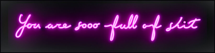 You're so full if shit
