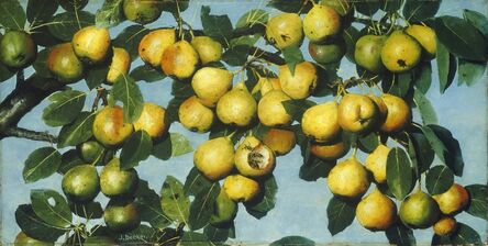 Joseph Decker, ‘Ripening Pears’, ca. 1884/1885