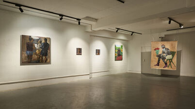 UNTANGLING THE PERILS THAT TANGLE US, installation view