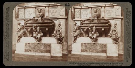 Bert Underwood, ‘Tomb of Michelangelo in Church of Santa Croce’, 1900