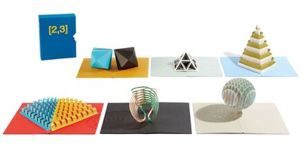 Tauba Auerbach, ‘[2,3] Geometric Pop-Up Book’, 2011