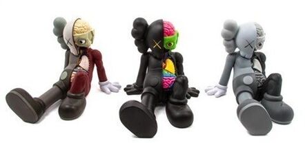 KAWS, ‘Resting Place ( Brown, Black, and Gray 3 As A Set)’, 2013