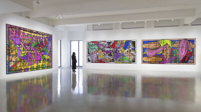 Gilbert & George - The Paradisical Pictures, installation view