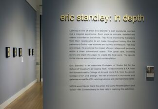 Eric Standley: In Depth, installation view