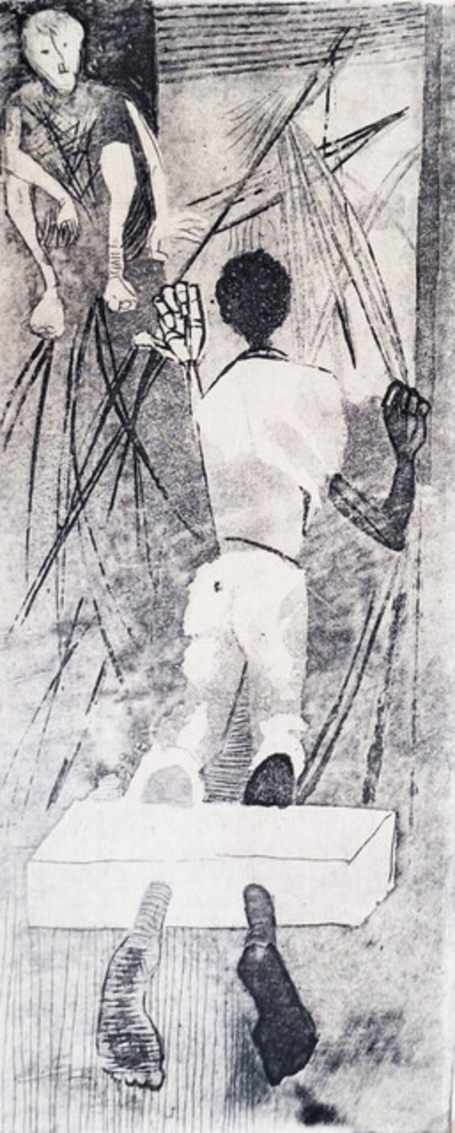 Mestizo Imprisoned in a Trunk