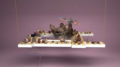 Helen Marten, ‘Orchids, or a Hemispherical Bottom’, 2013